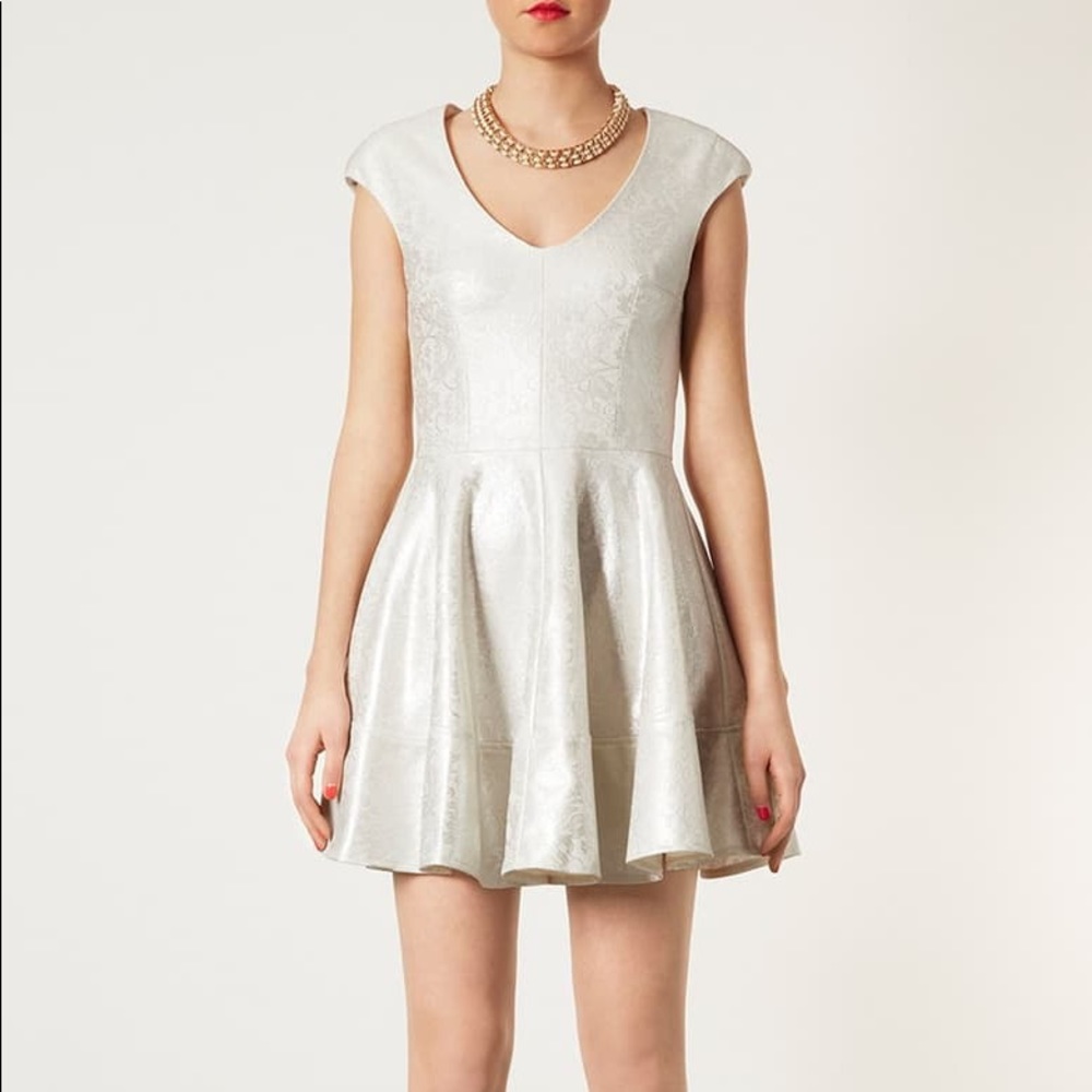 Topshop Cocktail Skater Dress
